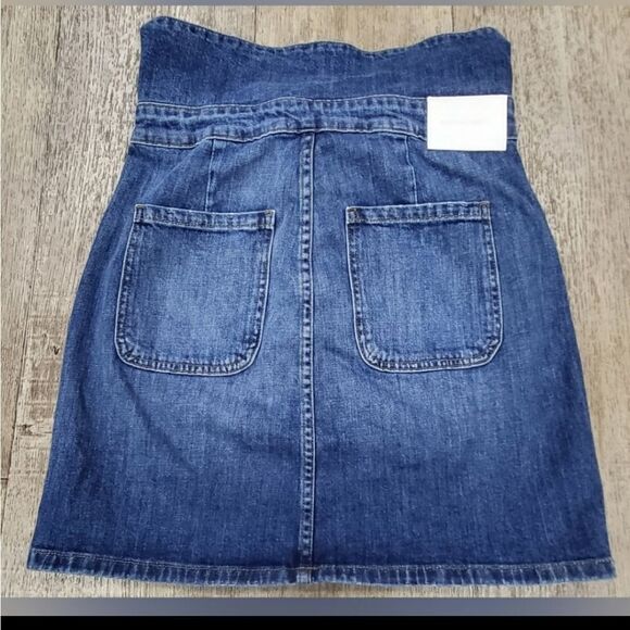 NWOT Jonathan Simkhai Jean Skirt - Picture 4 of 8